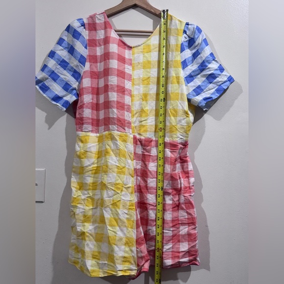 FARM Rio Multicolor Checkered Dress - Picture 4 of 7